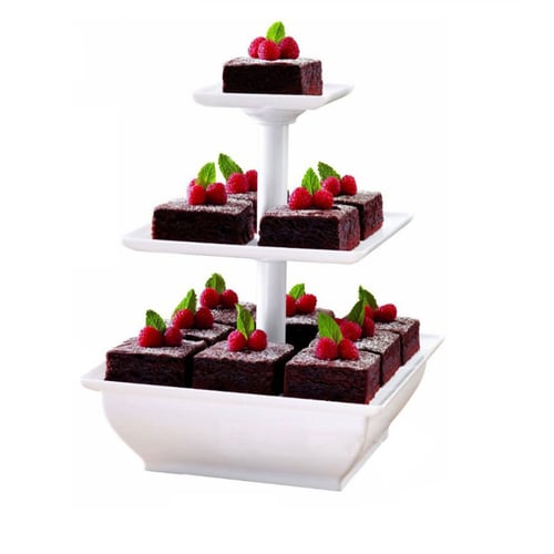 صينية تقديم حلويات 3 طبقات - البوضان