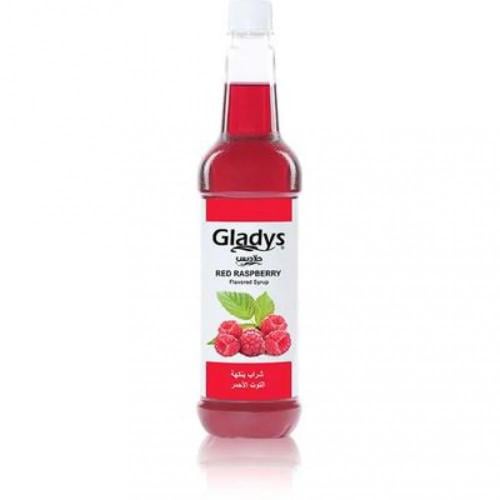 سيروب جلاديس نكهة توت أحمر 750مل