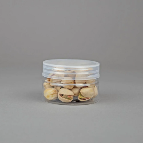 برطمان بلاستيك اسطواني 50مل 12 حبة - عسق