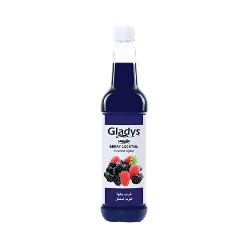 سيروب جلاديس نكهة توت مشكل 750مل