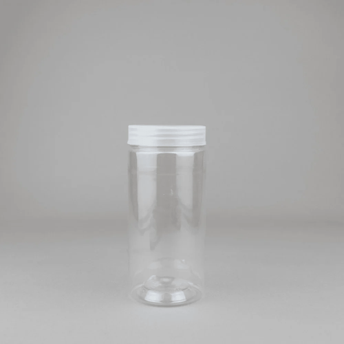 برطمان بلاستيك اسطواني 300مل 12 حبة - عسق