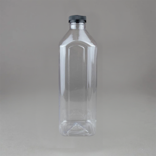 عبوة مستطيلة بلاستيك 1 لتر 24 حبة - عسق