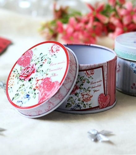 علب تخزين صغير ة دائرية اشكال متعددة 12 حبة - البو...