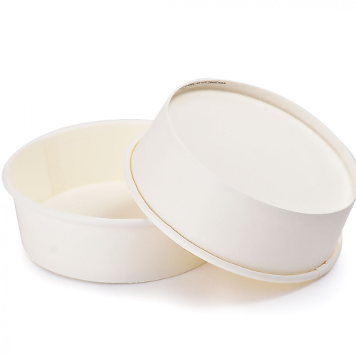 زبدية ورق البوضان 32 انز بدون غطاء 50 حبة لون ابيض