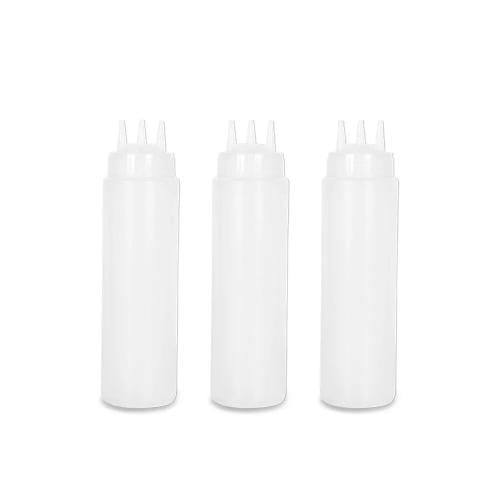 علب موزعة كاتشب وصوص بلاستك شفافة 2/ 3 حبات - ستاي...