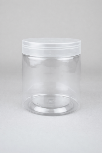 برطمان بلاستيك اسطواني 630مل 12 حبة - عسق