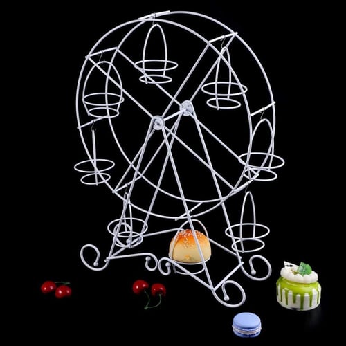 حامل اكواب كب كيك دوار شكل عجلة - البوضان