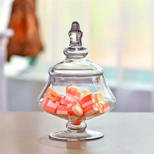 كاندي جار برطمان حلويات زجاجي كبير - البوضان
