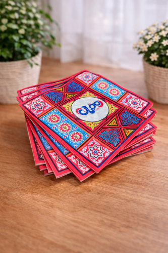 مناديل خاصة بشهر رمضان 20 منديل 15 × 15 سم