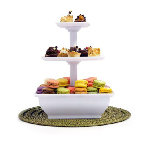 صينية تقديم حلويات 3 طبقات - البوضان