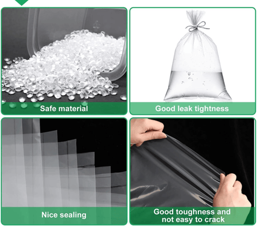 اكياس بلاستيكية شفافة 1 كجم