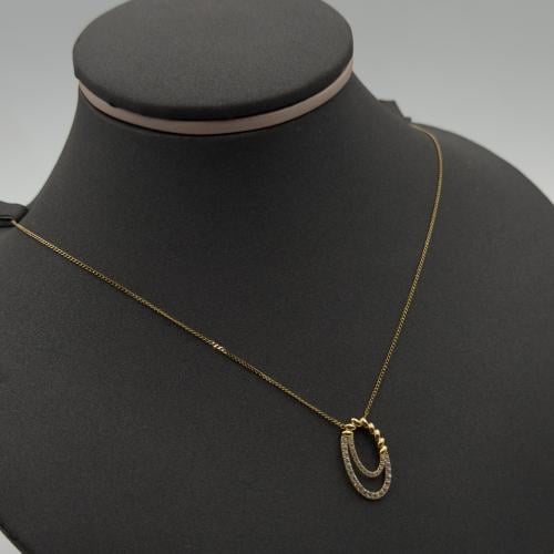 عقد ذهب عيار 18