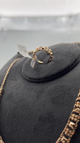 طقم " لازوردي " ذهب عيار 21