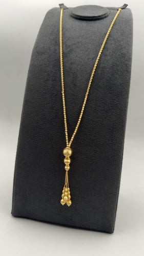 سبحة ذهب عيار 21