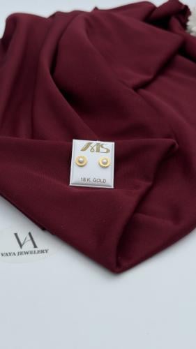 حلق طبي ذهب عيار 18