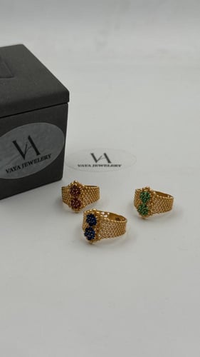 خاتم ذهب عيار 21