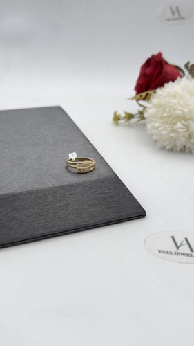 خاتم ذهب عيار 18