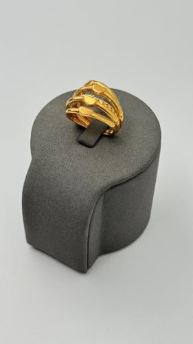 خاتم ذهب عيار 21