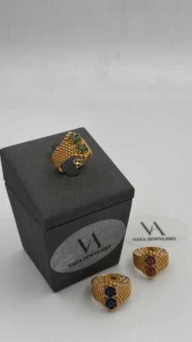 خاتم ذهب عيار 21