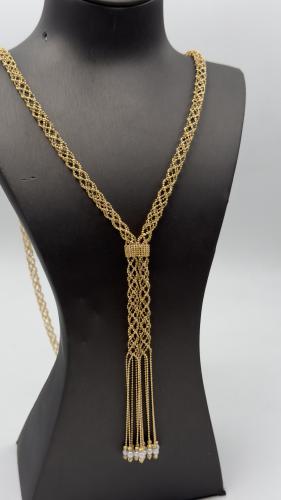 سبحة / شال ذهب عيار 18