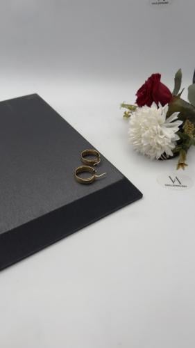 حلق ذهب عيار 18