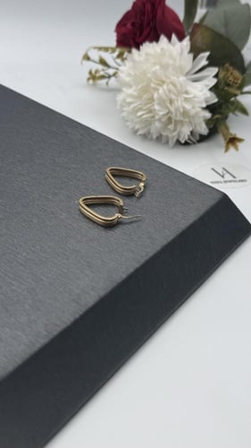 حلق ذهب عيار 18