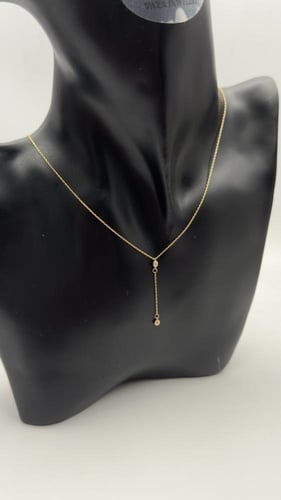عقد ذهب عيار 18