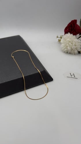 سلسال ( فلات ) ذهب عيار 18