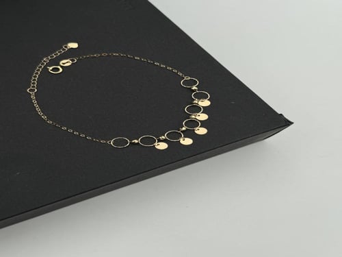 سوارة ( ناعمة ) ذهب عيار 18