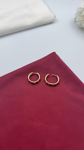حلق ذهب عيار 18
