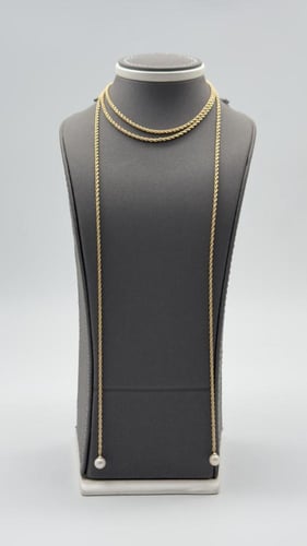 شال / سبحة ( مبروم ) ذهب عيار 18