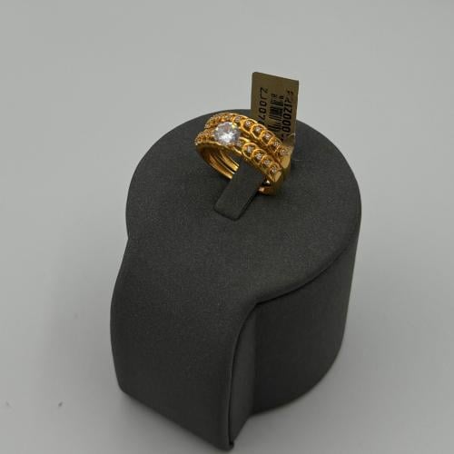 خاتم توينز ذهب عيار 21