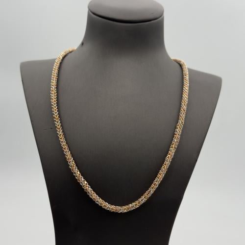 عقد ذهب عيار 18