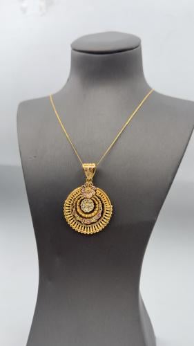 عقد / سبحة ذهب عيار 21