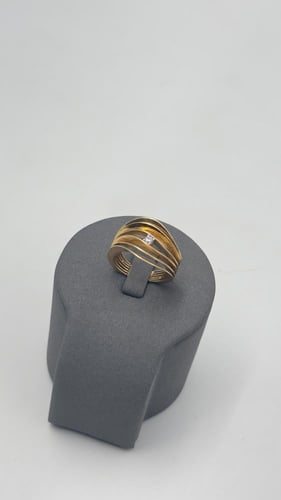 خاتم ذهب عيار 18