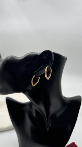 حلق ذهب عيار 18