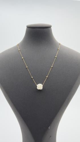 عقد ( لؤلؤ ) ذهب عيار 18