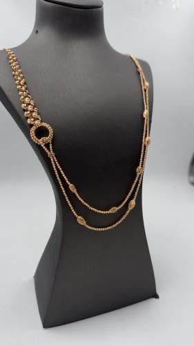 سبحة ( لازوردي ) ذهب عيار 21