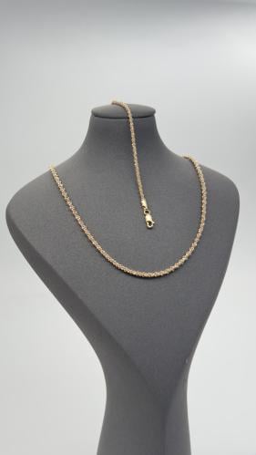 عقد مع اسواره ذهب عيار 18