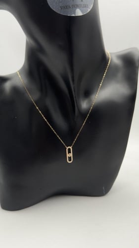 عقد ذهب عيار 21