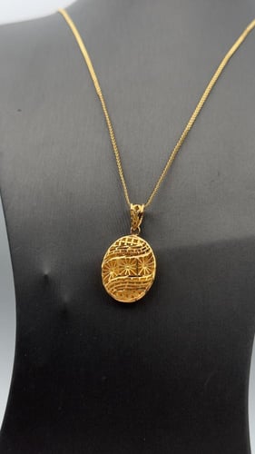 عقد / سبحة ذهب عيار 21