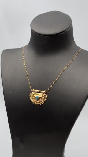 عقد ذهب عيار 21