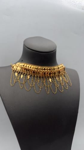 مخنق / مزنط ذهب عيار 21