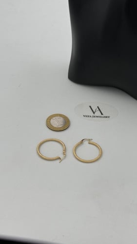 حلق ذهب عيار 18