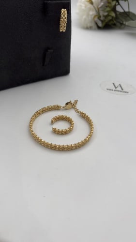 طقم ذهب عيار 18 " دوريكا "