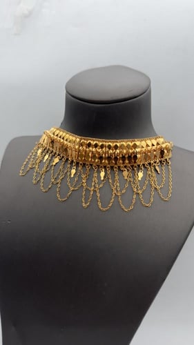 مخنق / مزنط ذهب عيار 21