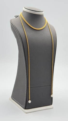 شال / سبحة ( مبروم ) ذهب عيار 21