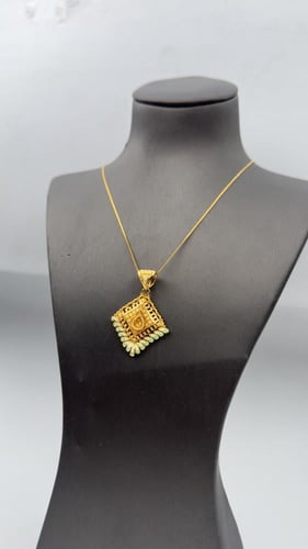 عقد / سبحة ذهب عيار 21