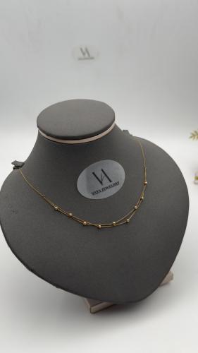 عقد / تشوكر ذهب عيار 18