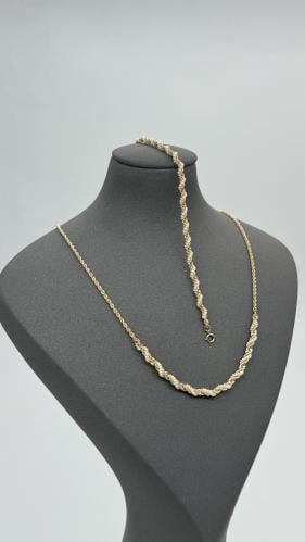 عقد و سواره لؤلؤ ذهب عيار 18